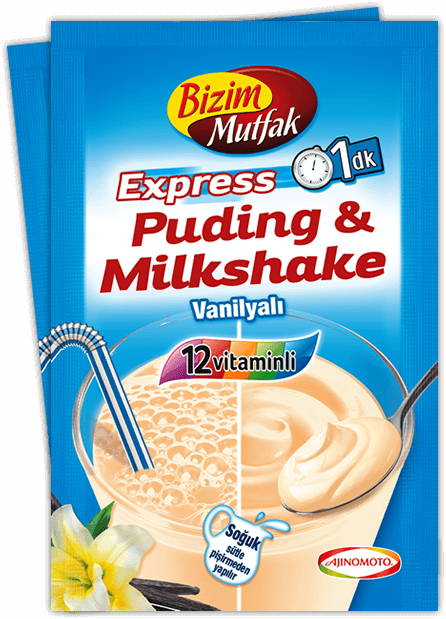 Vanilyalı Puding & Milkshake