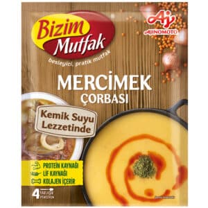 Kemik Suyuna Mercimek Çorbası