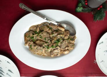 Kremalı Mantar Soslu Bonfile Tarifi
