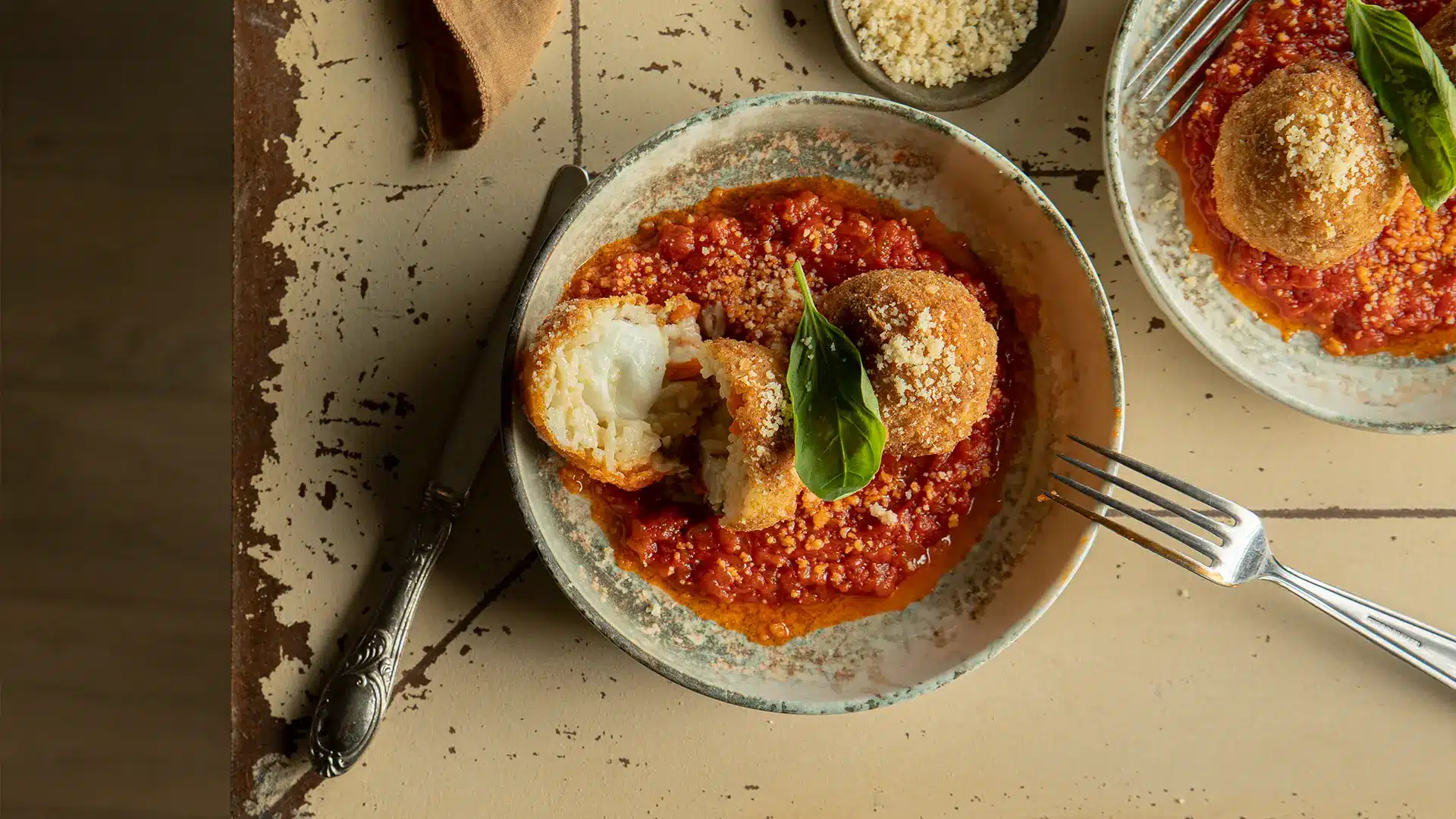Mozzarella Arancini Tarifi