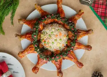Pilavlı Tavuk Çelenk Tarifi