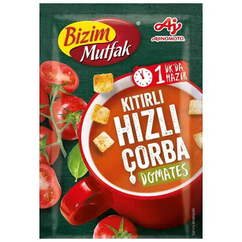 Kıtırlı Hızlı Domates Çorbası