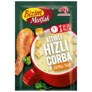 Hızlı Kremalı Tavuk Çorbası