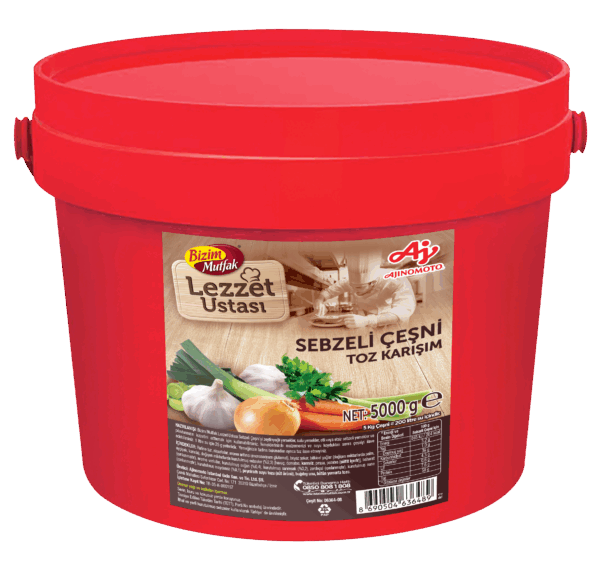Lezzet Ustası Sebzeli Çeşni 5 kg