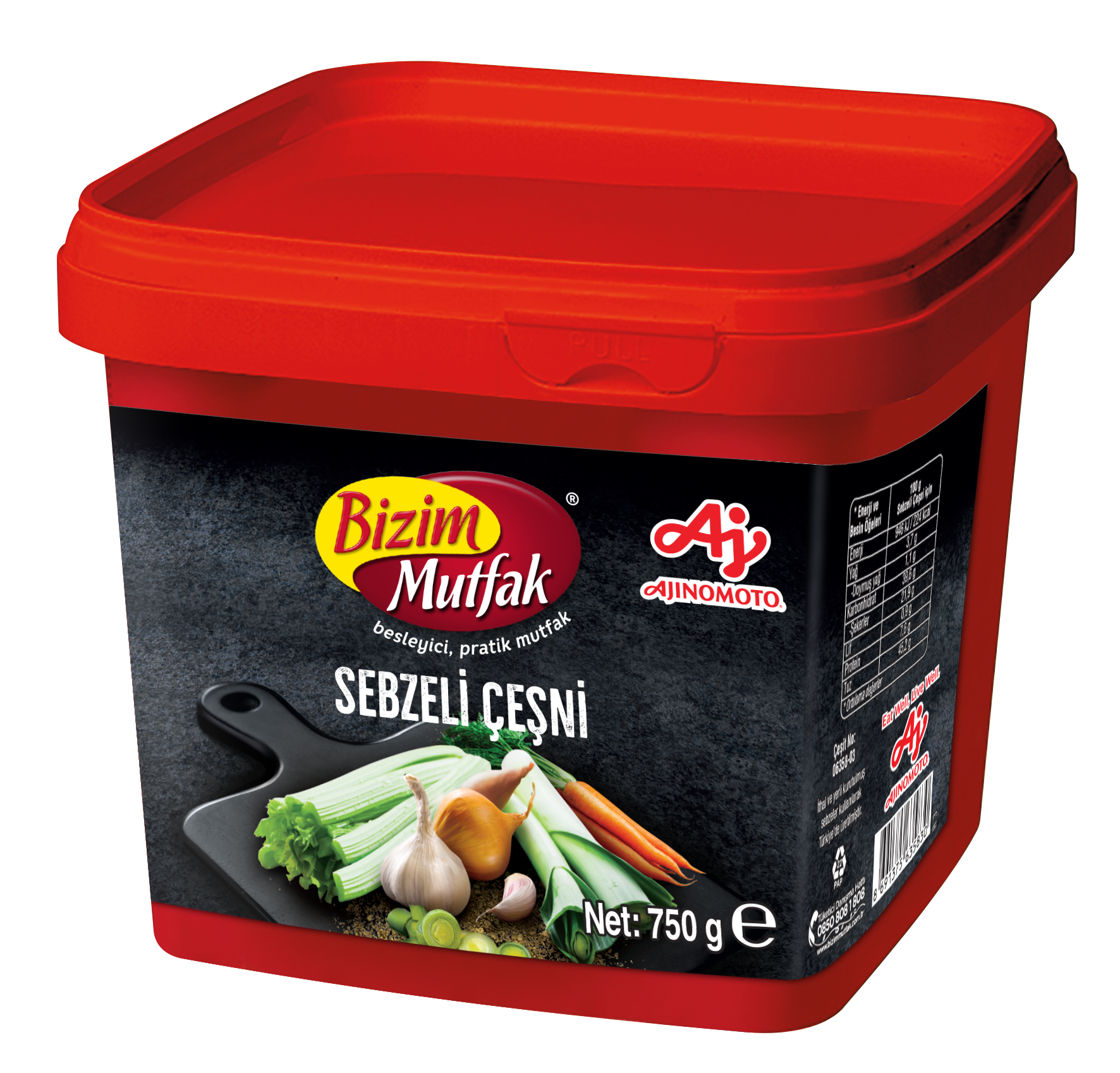 Sebzeli Çeşni 750 g