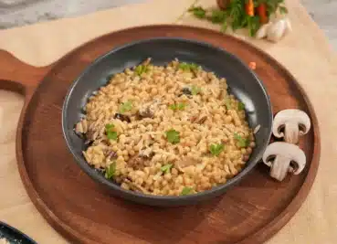 Mantarli Kuskus Risotto Tarifi