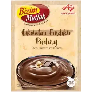 Çikolatalı Fındıklı Puding